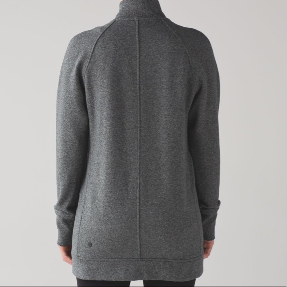 Lululemon Back To It Wrap Jacket Asymmetrical Zip - Picture 3 of 5